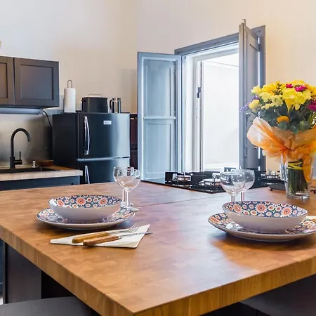 Center Charming Flat With Terrace Apartment Lecce